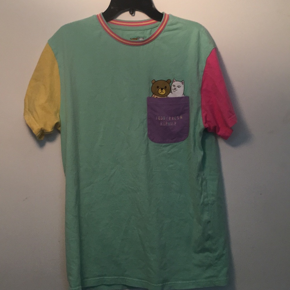 Teddy fresh x ripndip shirt